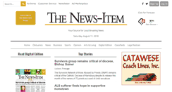 Desktop Screenshot of newsitem.com